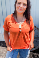 The Boyfriend Tee {Orange}
