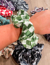 Pep Rally Checkered Scrunchies