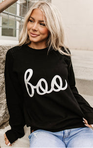 Boo’d Up University Pullover Sweatshirt {Ampersand}