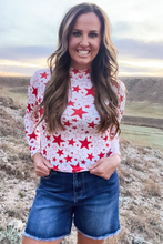 Go Stars Go Mesh Long Sleeve