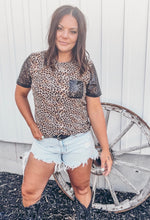 Leopard & Bling Tee