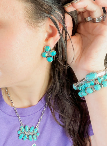 Rodeo Roots Turquoise Earrings