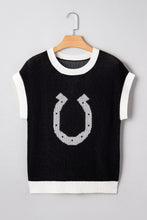Evelynn Trim Short Sleeve Sweater