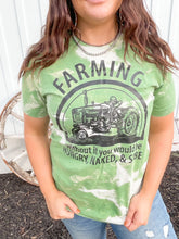 Without Farming Bleached Tee