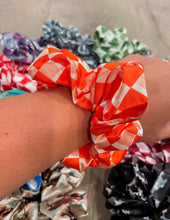 Pep Rally Checkered Scrunchies