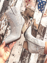 The Maze Sequin Boot (Cream)