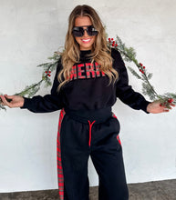 Merry Plaid Sweat Set