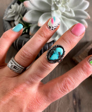 Vintage Native Turquoise Ring {Size 6}