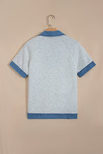 Mckayla Cuffed Short Sleeve Top