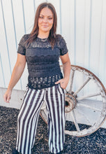 Rosalie Lace Tee {Black}