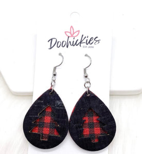 1.5” Christmas Drop Earrings