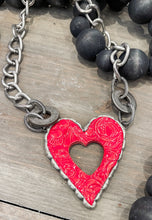 Tooled Heart Necklace