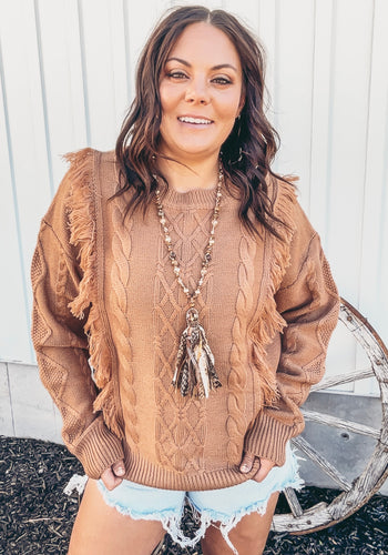 The Reno Sweater {Taupe}