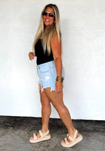 The Sunkissed Denim Cutoff Shorts