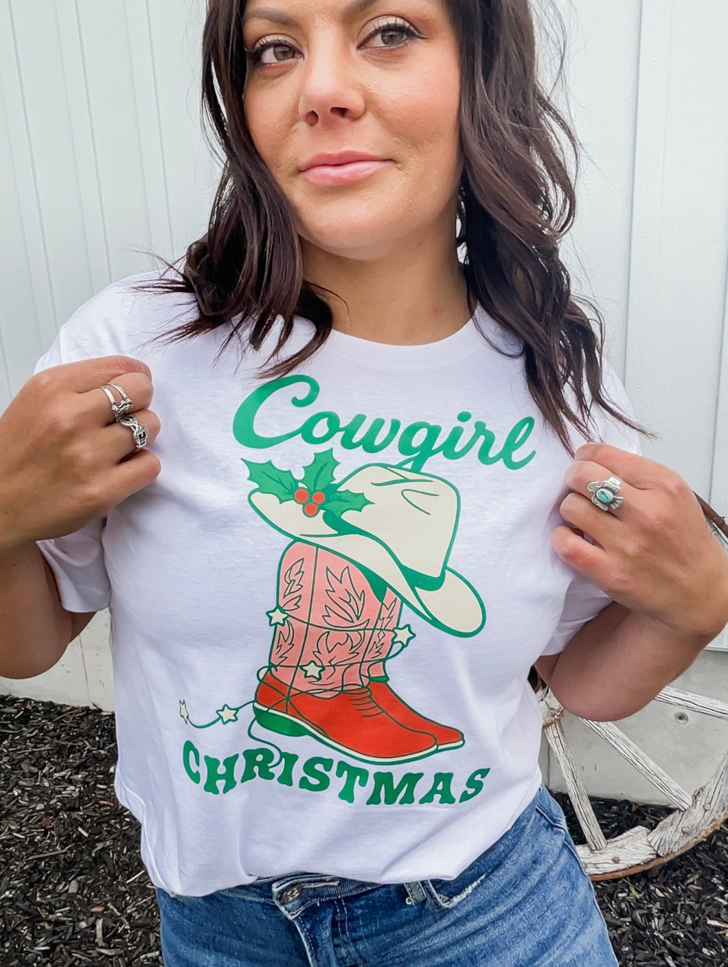 Cowgirl Christmas Tee