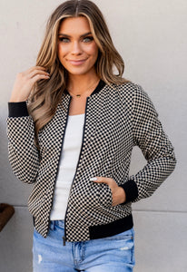 Check Me Out Bomber Jacket {Ampersand}