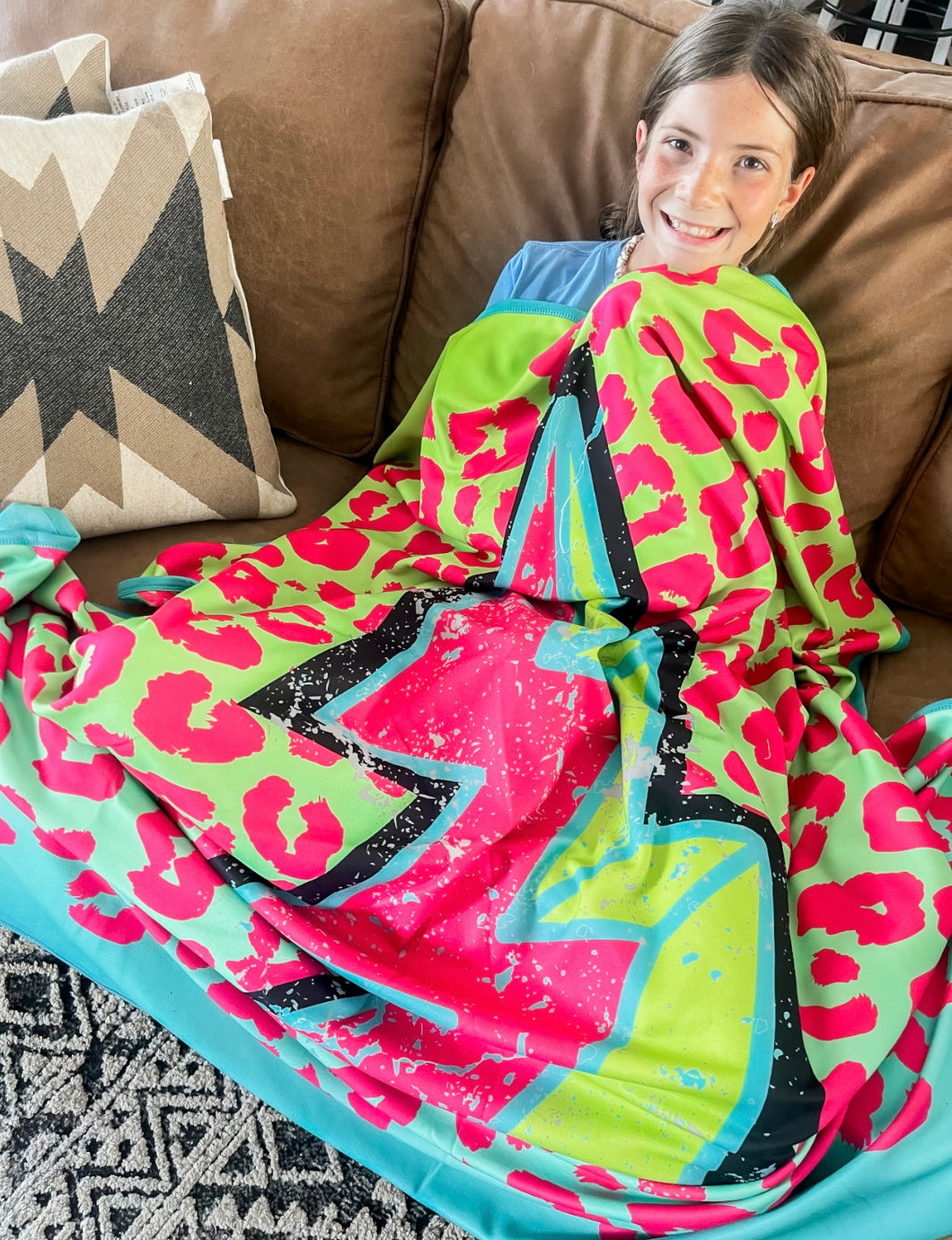 Stormy Brights Blanket