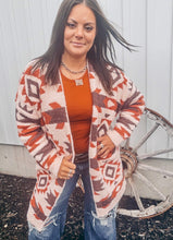 Trading Post Aztec Cloud Cardigan {Cream}