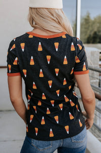 Candy Corn Cutie Tee {Ampersand}