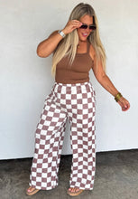 Easy Does It Hoodie & Wide Leg Pants {Checkered}