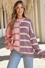 Araya Stripe Oversized Sweater