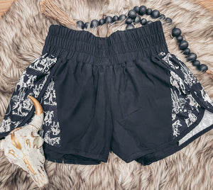 Short Rounds Athletic Shorts {Midnight}