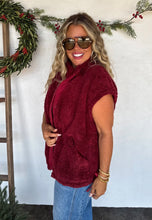 Linden Sherpa Vest {Wine}