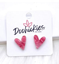 Valentine Heart Stud Earrings