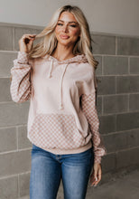 Checked Out University Hoodie-Pink {Ampersand}