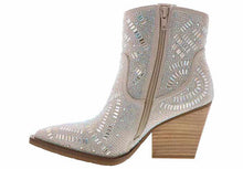 The Maze Sequin Boot (Cream)