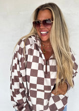 Easy Does It Hoodie & Wide Leg Pants {Checkered}
