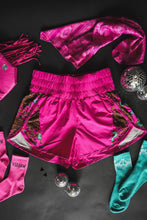 Short Rounds Athletic Shorts {Fuschia}