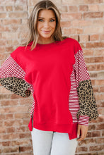 Milan Patchwork Sleeve Colorblock Sweatshirt