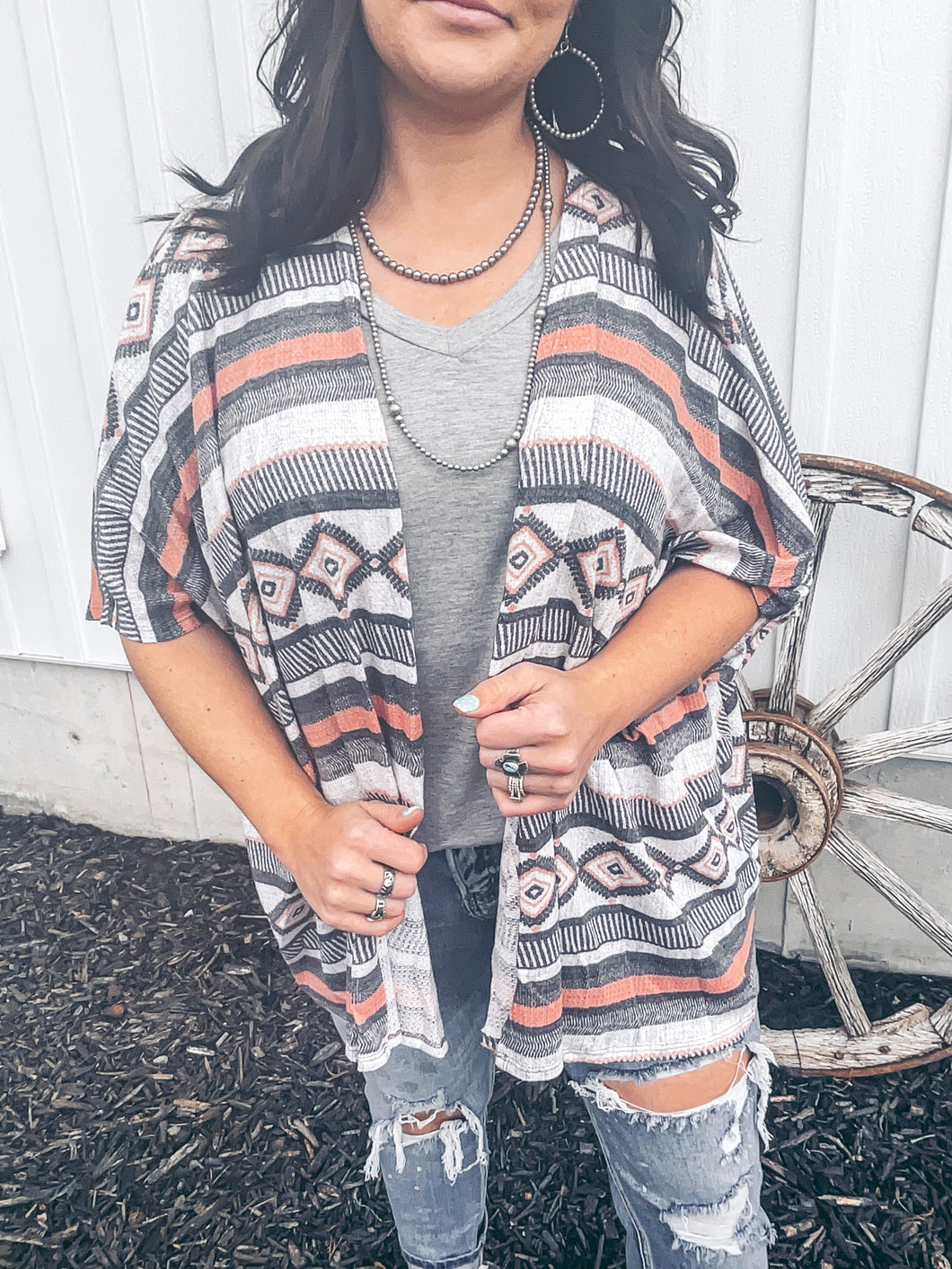 The Cascade Aztec Kimono