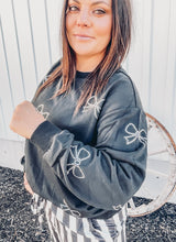 Blingin’ Bow Pullover Sweatshirt