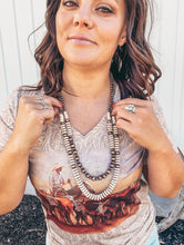 Ivory & Bronze Double Necklace