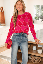Wynter Pattern Knit Casual Sweater