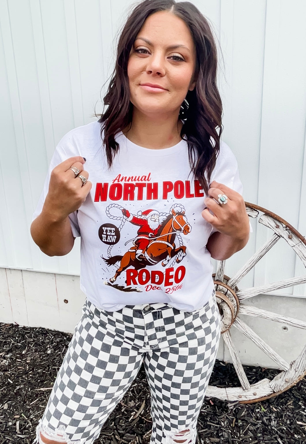 North Pole Rodeo Tee