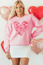 Genevieve Heart Valentines Day Pullover