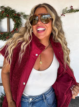 Linden Sherpa Vest {Wine}