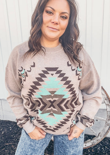 The Nevada Aztec Sweater