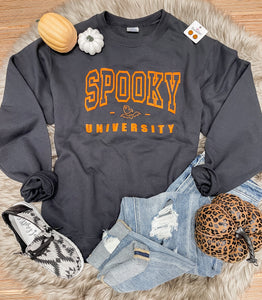 Spooky University Pullover Sweatshirt
