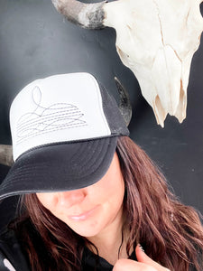 Boot Stitch Trucker Hats {Multiple Colors}