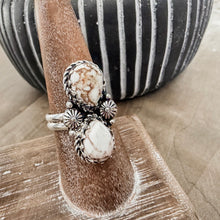 Double Wild Horse Ring {Size 8.5}