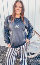 Blingin’ Bow Pullover Sweatshirt