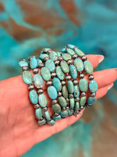 Blue Turquoise Bracelet – 6 1/4" – 5mm
