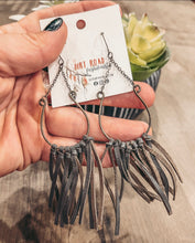 Chocolate Tassel Earrings