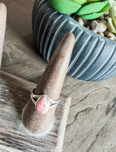 Rhodochrosite Ring {Size 9}