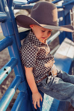 Kids Cowboy Talk Button Up