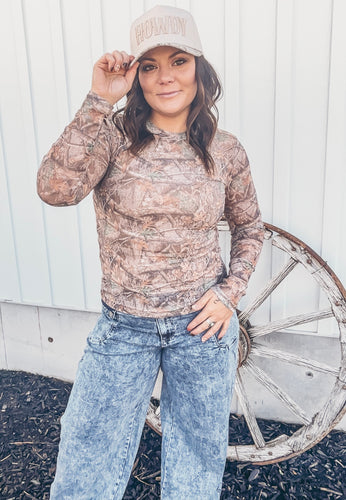 Mossy Oak Mesh Long Sleeve